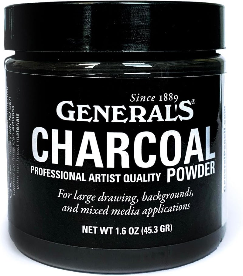 General's General Pencil Charcoal Powder, 2.3 oz. - Image 1